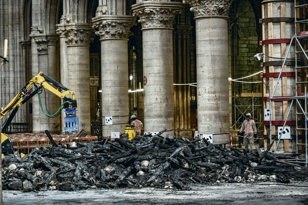 Notre-Dame et le plomb