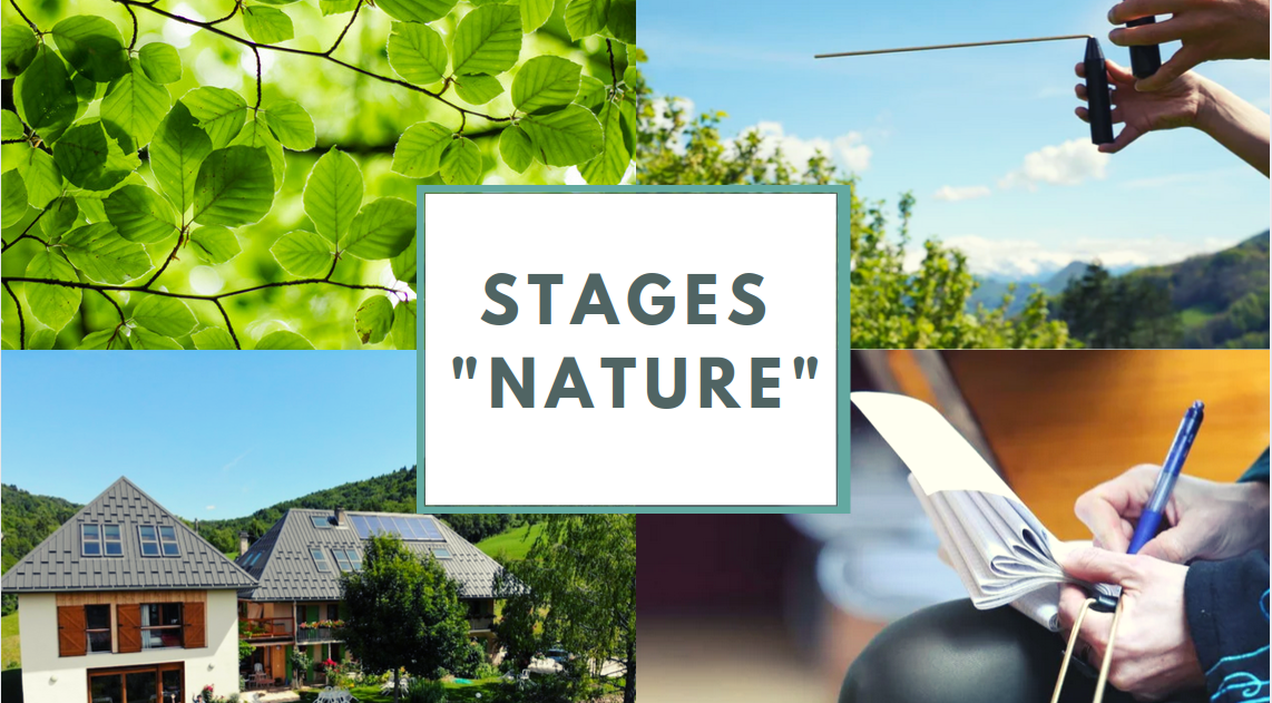 Nouveaux stages « Nature »