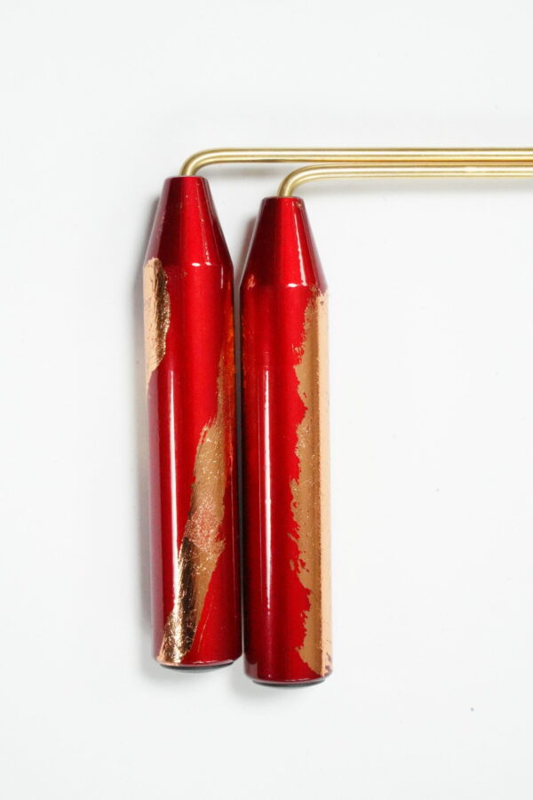Édition limitée Deluxe - Baguettes Custom (Rouge et doré)