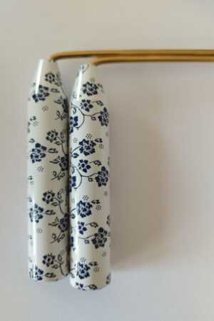 Édition limitée Deluxe - Baguettes Custom (Fleurs bleues)