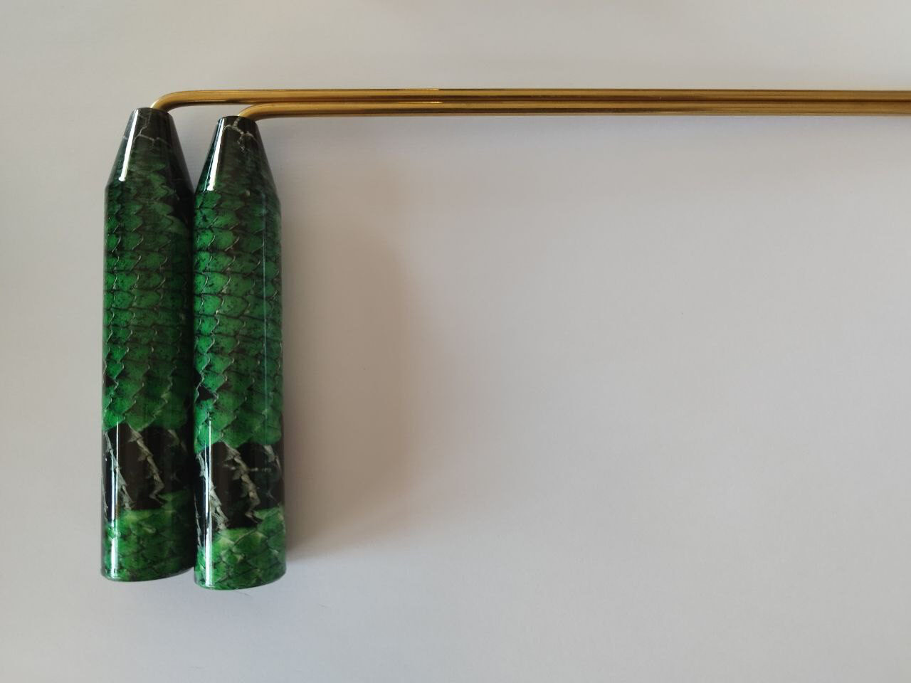 Édition limitée Deluxe - Baguettes Custom (Serpent vert) – Image 2