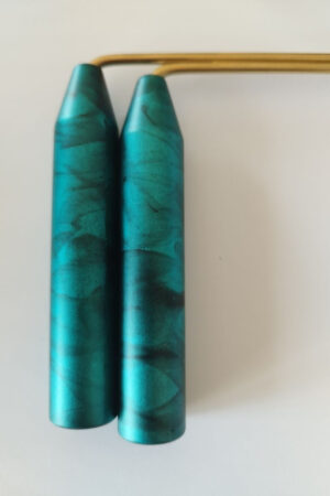 Édition limitée Deluxe - Baguettes Custom (Fumé candy turquoise)